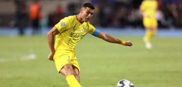 مجد جديد لكريستيانو رونالدو تسجيله لهاتريك في مباراة النصر والطائي